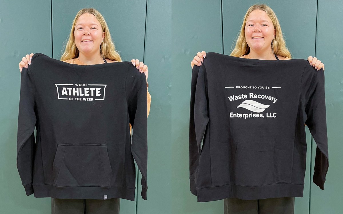 NateLull's tweet image. WCDO Athlete of the Week! 🏐

For the week of 10/20-10/25 our winner is @Mallory_Hafele from Unatego Volleyball. Congrats to Mal on reaching 500 career assists in a 3-0 win over D-H. A huge accomplishment for one of the best players in the MAC

Thanks to WRE!