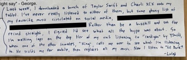 freemangobaby's tweet photo. him listening to both Charli and Taylor he’s never beating the centrist allegations https://t.co/raRWXMxoJi