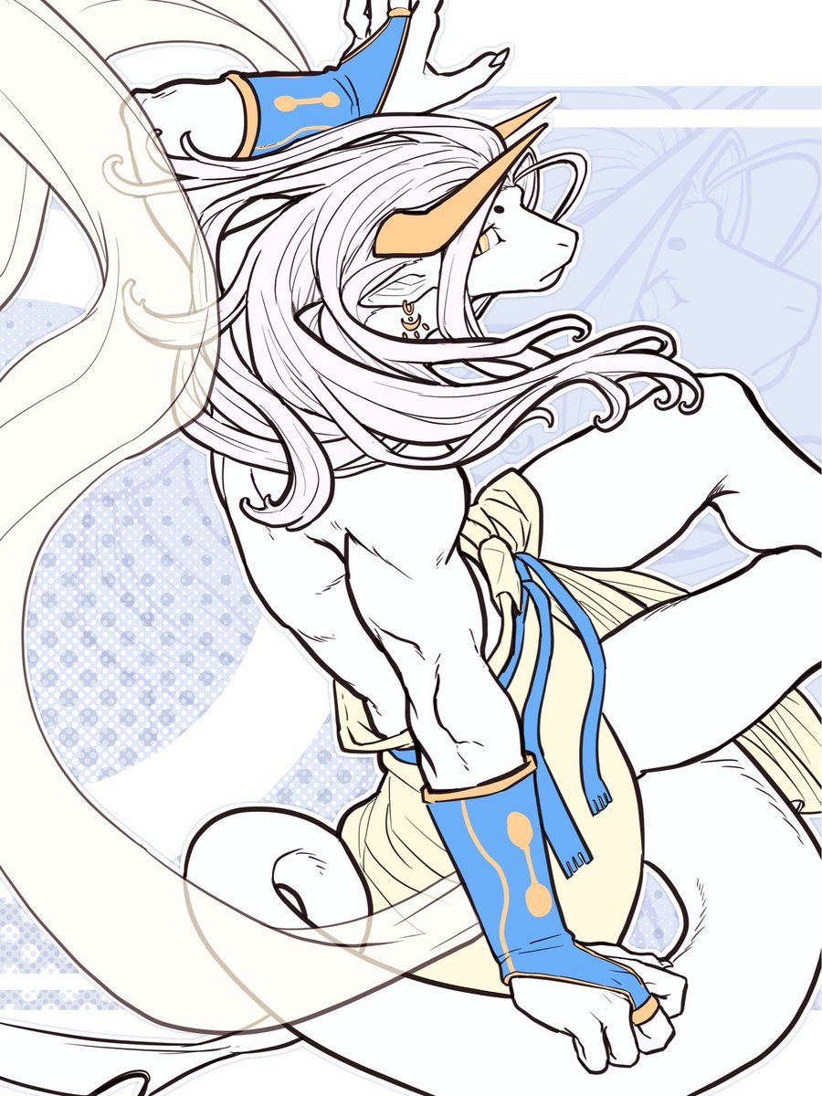 kuuri_akstr's tweet image. 12/13.ドリンクドラゴン：レモンティー&amp;amp;ラッシー
(drink dragon: lemon tea &amp;amp; lassi)
#竜お兄さん強化月間　#dragonewtober
#ドリドラ2024