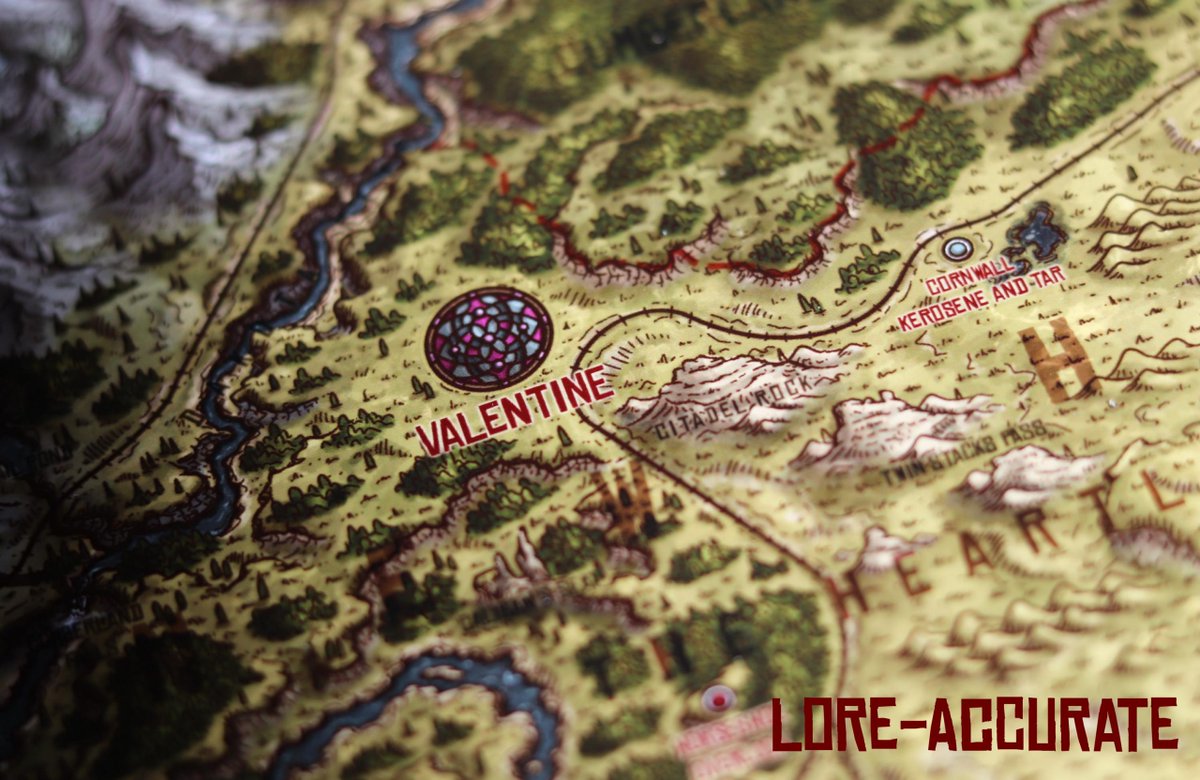 Bro straight-up selling his own handmade, full-color maps of Red Dead Redemption 2! 🤩