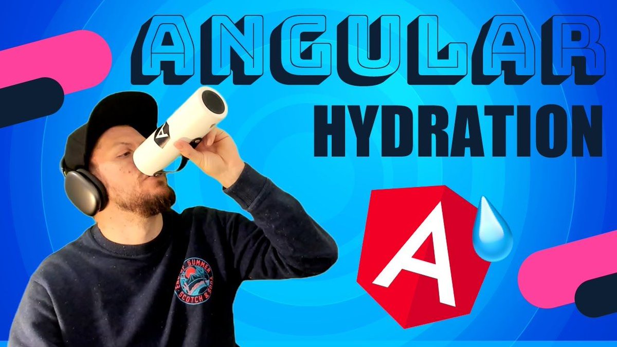 nivekcode's tweet image. What the heck is #Angular hydration?! 💧
youtube.com/watch?v=2tHozZ…