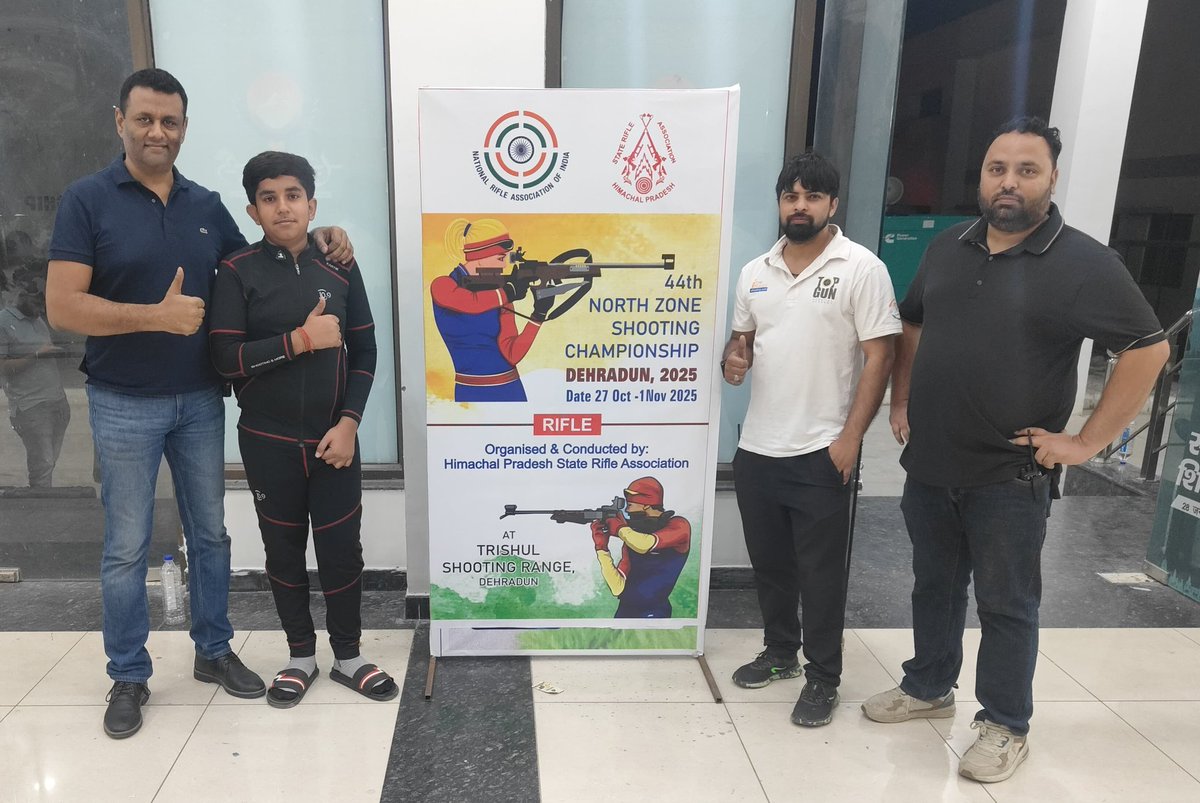 Congratulations to our shooter Kartik Mithara on qualifying for the National Championship 2025! Wishing you all the very best for the Nationals — keep your focus sharp and aim stronger than ever!