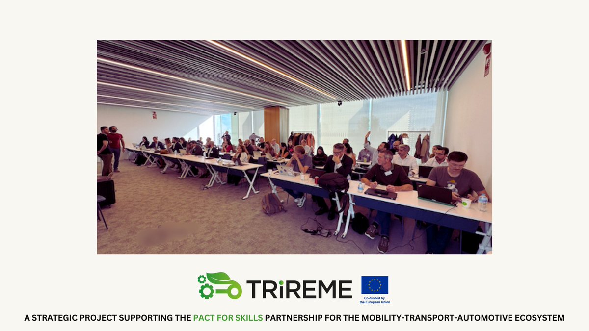 ProjectTrireme's tweet image. 🎯 TRIREME Partners kicked off their 4th Partnership Meeting in Madrid!

🔗 Read more on the 1st part of the meeting: project-trireme.eu/en/viewnews/25…

Big thanks to @deustoDBS  for hosting and inspiring collaboration! 🙌

#ProjectTRIREME #AutomotiveMobility #FutureOfWork #ErasmusPlus