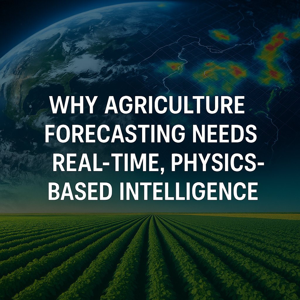 SatYield2050's tweet image. The past can’t predict what’s next. 🌾📉

2025 shattered “normal” — 🔥 heat, 🌿 disease, 💧 drought, 🌊 La Niña.

SatYield’s ⚙️ physics-based intelligence forecasts crops in real time — not from outdated trend lines.

🔗 satyield.com/post/why-agric…

#AgTech #Commodities #AltData…