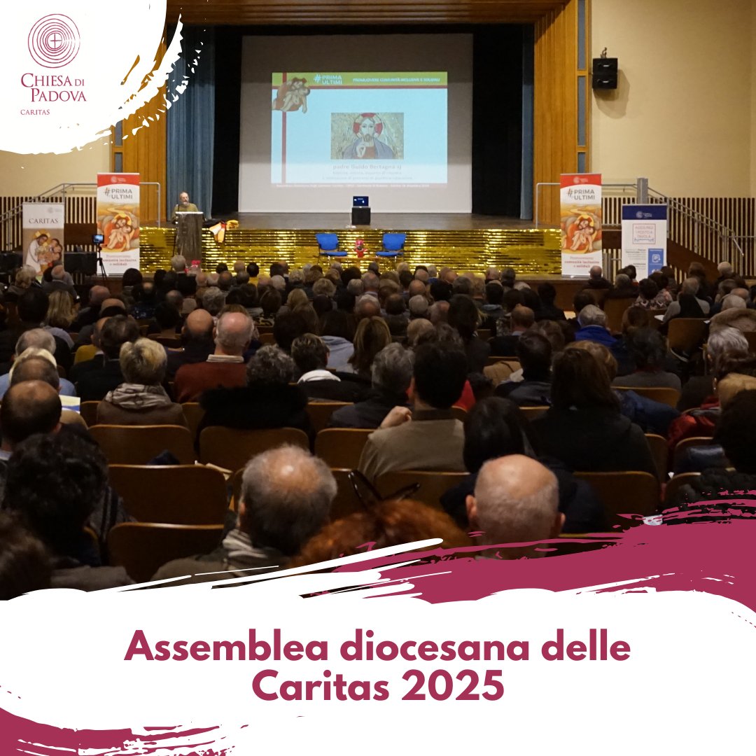 Torna anche quest'anno l'Assemblea diocesana delle Caritas. Si terrà il 15 novembre alle 9:00 presso il teatro dell'OPSA, in via della Provvidenza 68, Sarmeola. Nei prossimi giorni vi daremo delle anticipazioni sul tema e sull'ospite che condividerà con noi questo momento.