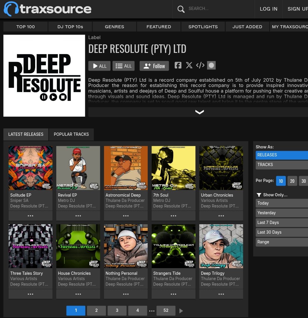 DeepResolute's tweet image. #NewMusicWeek 🔥🔊
Afro House | Deep House | Tech House

@traxsource : traxsource.com/label/13404/de…

@beatport : beatport.com/label/deep-res…

#dj  #deephouse #techhouse #afrohouse #housemusic #beatport2025
#beatport #traxsourcemusic #traxsource2025 #traxsource #ade #ibiza2025 #chicago