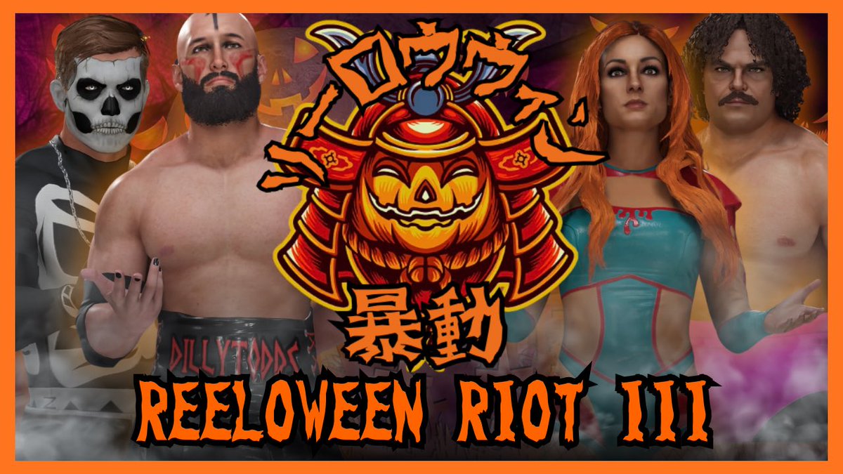LIVE TONIGHT! 🔴

The Reeloween tradition returns bigger and better than ever… WATCW REELOWEEN RIOT!

We have an epic card tonight! Six title matches, caskets, ambulances, ladders, the first ever Reeloween Rumble, a costume contest and more!

9:15PM EST
Full card below! 🎃