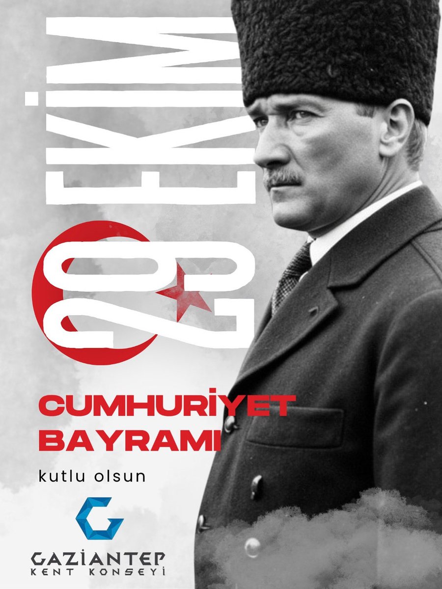 🇹🇷Cumhuriyetimizin 102. Yılı 
Kutlu Olsun!
Gazi Mustafa Kemal Atatürk’ün “En büyük eserim” dediği Cumhuriyet, bizlere bırakılmış en değerli mirastır.
Bağımsızlığımızın, özgürlüğümüzün ve yurttaşlık bilincimizin temeli olan Cumhuriyetimizi sonsuza dek yaşatmak hepimizin görevidir.