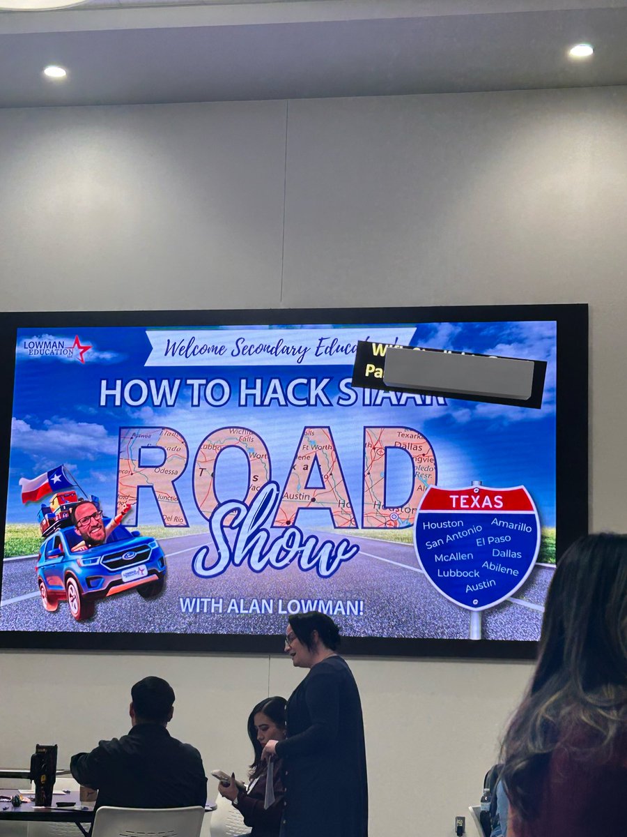 valvare2's tweet photo. Attending @Lowmaneducation How to Hack the STAAR Road show training  awesome event! https://t.co/Gcp3bCEofx
