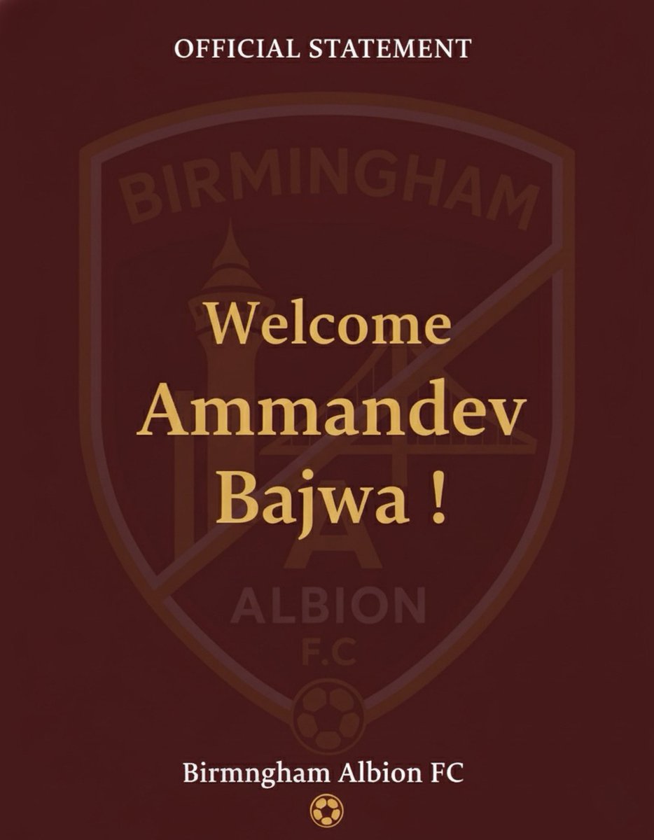 Birmingham Albion FC tweet media