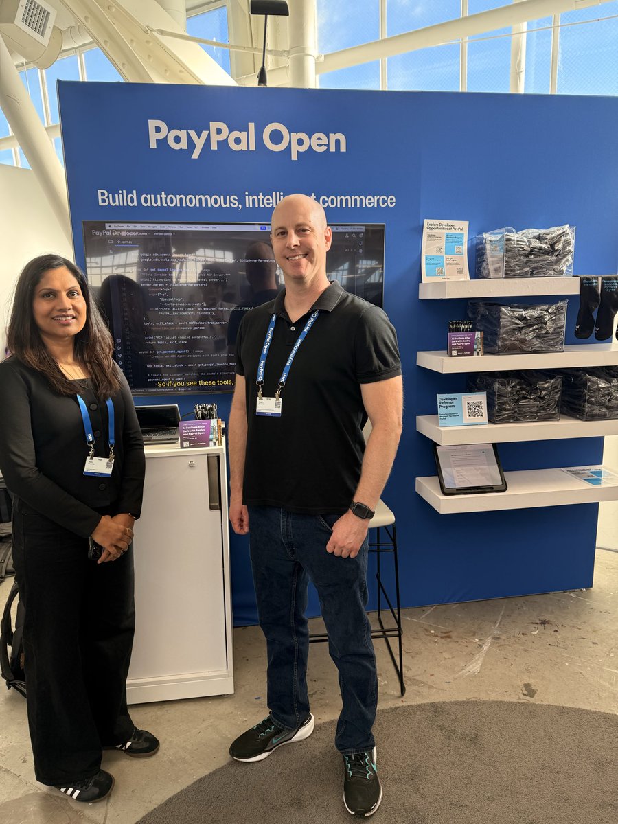 It’s Day 1 at <a href="/githubuniverse/">GitHub Universe</a> !We’re on the 2nd floor of the Gateway Pavilion — drop by to connect and get a sneak peek at what’s new. We’d love to see you. <a href="/PayPal_Open/">PayPal Open</a> #event #developer #Community