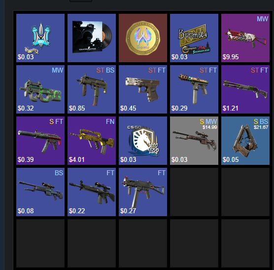 itzjustted's tweet image. i wanna start making profit trading in cs2. would be glad for any tips or trades! anything helps