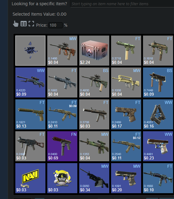 itzjustted's tweet image. i wanna start making profit trading in cs2. would be glad for any tips or trades! anything helps