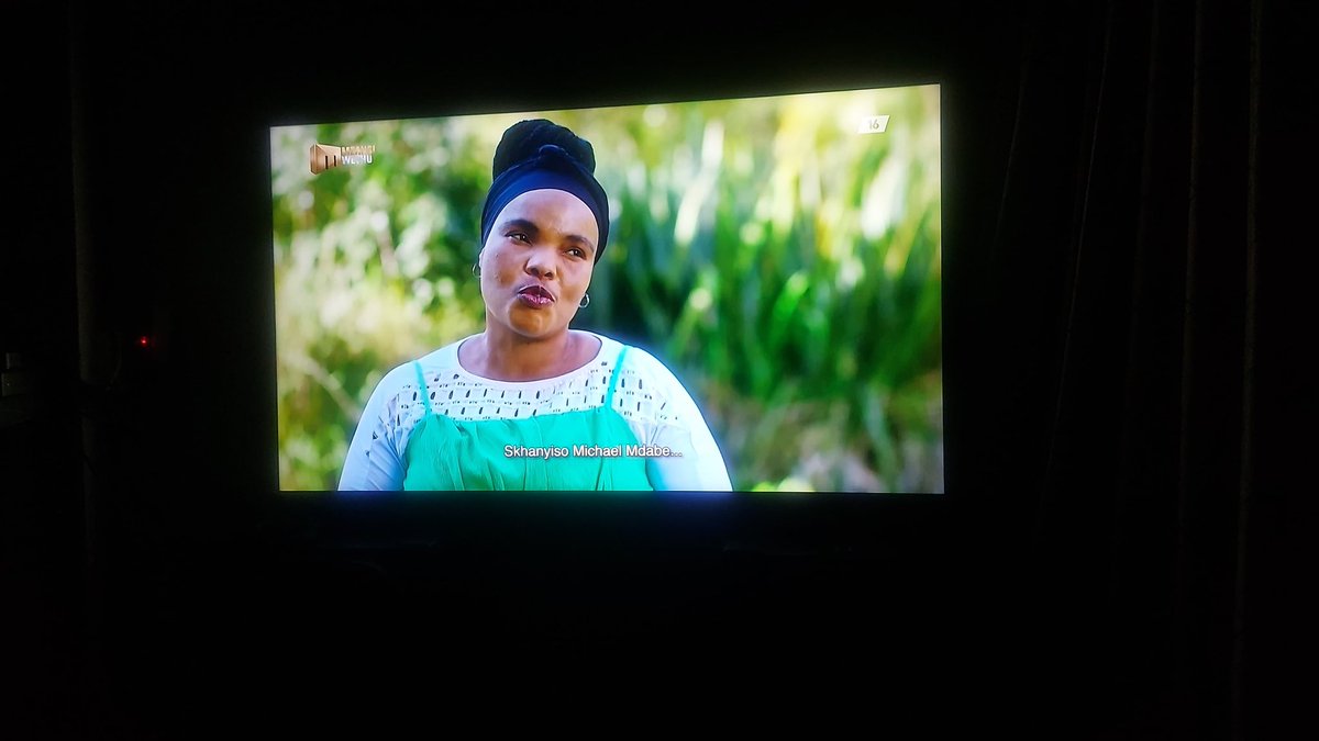 Ohh I feel so sorry for her , marrying your high school sweethearts only for him to turn into a punching bag? 💔 #NgishadeWrong <a href="/MzansiWethu/">Mzansi Wethu</a>