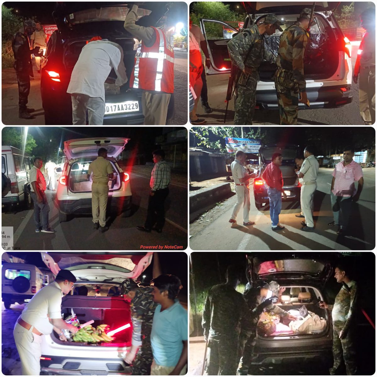 SPNUAPADA's tweet photo. Night checking continues at several checkpoints across inter and intra-state borders.
Ensuring safe passage with due vigilance for a secure #ByePoll.
@DGPOdisha
@odisha_police
@CIDOdisha
@digswrkoraput https://t.co/2qkTyrsb1D