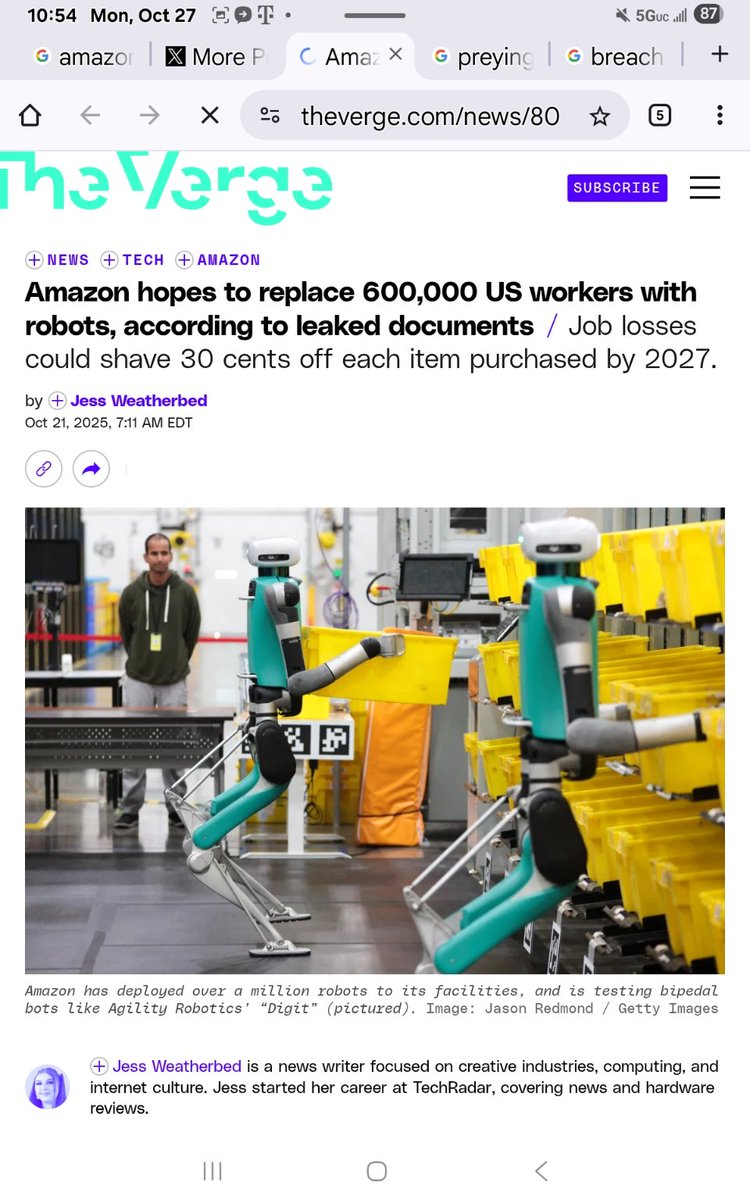 IGiveAHop's tweet photo. I hope that we are all waking up to this.
The robot and AI (Big Tech), Billionaire and GOP takeover of our nation and constitution is happening at warp speed.
Time to Shut It Down!!
https://t.co/y7zNhziWrk
https://t.co/A3jruScpGZ
#MassBlackout #StrikeToFight #GeneralStrike
#BoycottEveryDay #NoKings
#EconomicBlackout #BoycottBigBusiness #BoycottTrumpSupporters #DitchBigTech #DitchMonopolyMedia #BoycottAmazon #BoycottWalmart #BoycottHomeDepot
#BoycottMcDonalds