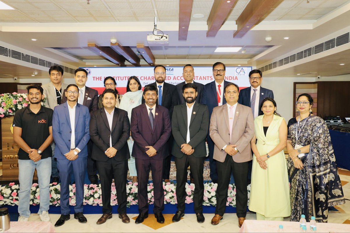 ruwatiaofficial's tweet photo. The National Talent Search at Udaipur by BOS Operations, ICAI celebrated brilliance, discipline, and determination.
Each participant reflected the true spirit of our profession where talent meets dedication and dreams meet discipline.
#ICAI #BOSOperations #Udaipur #CAStudents https://t.co/zvkzf9tF1N