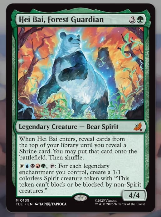 Wizard por fin escucho mis suplicas de un comandante Panda

#MTGxATLA #MTGHispano #MTGLATAM #MTG