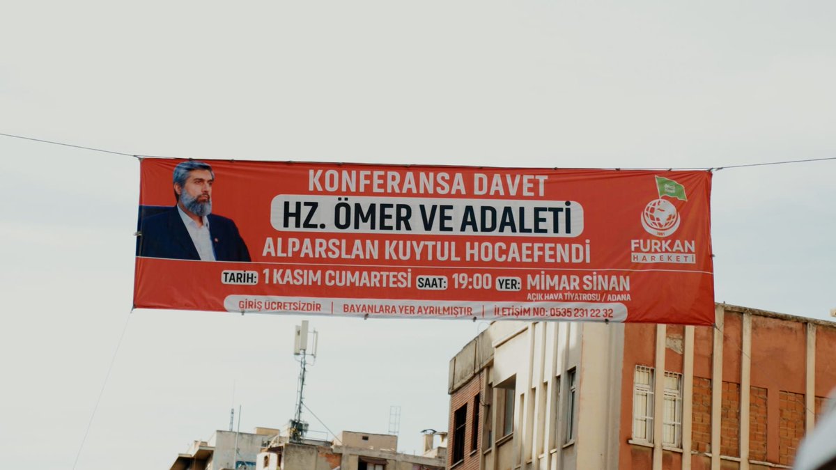 1Kasımda MimarSinanda
#AdanadaBüyükBuluşma