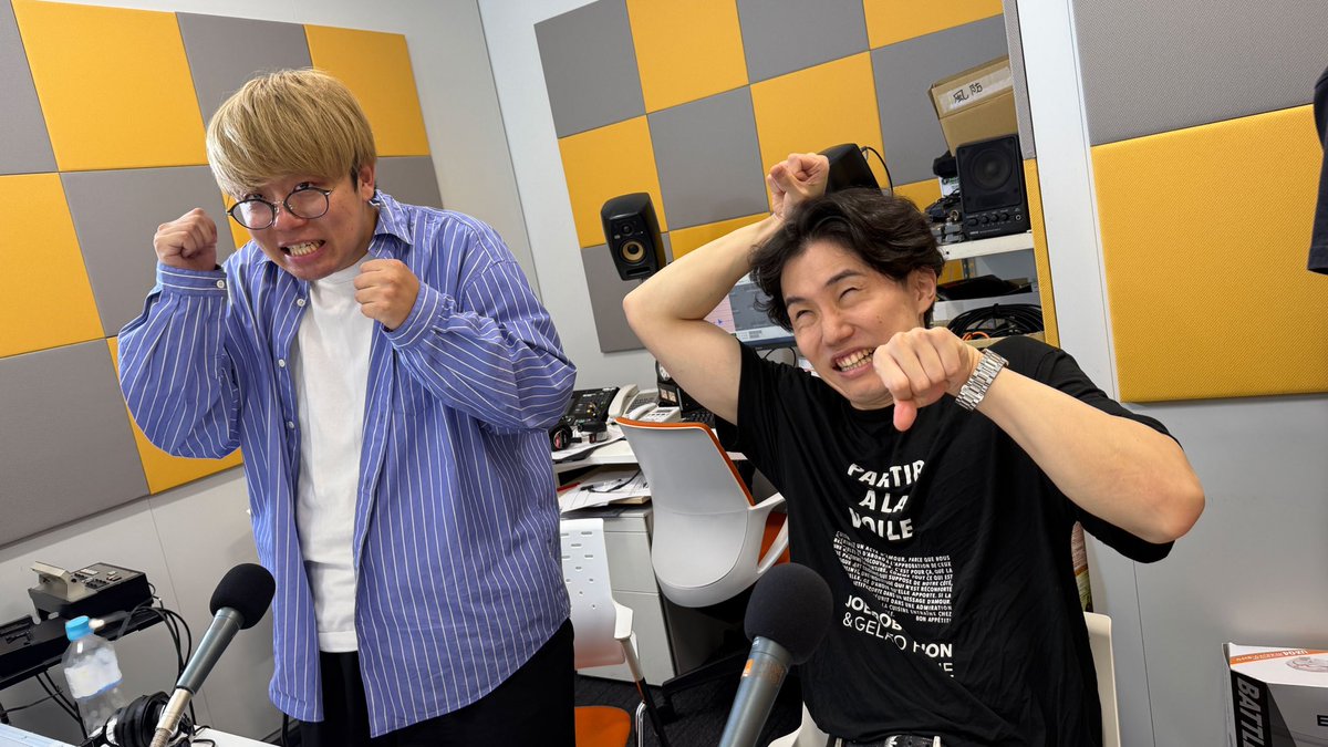 gacchanko1008's tweet image. #火曜がっちゃんこ 
なかるてぃん、ランチへいくために
#相席スタート 山添さんと入念リハ🍚
新しく見つけた可愛い女子トークも！

#がっちゃんこ #ABCラジオ
#ナイチンゲールダンス  #そいそ〜す
radiko.jp/share/?sid=ABC…