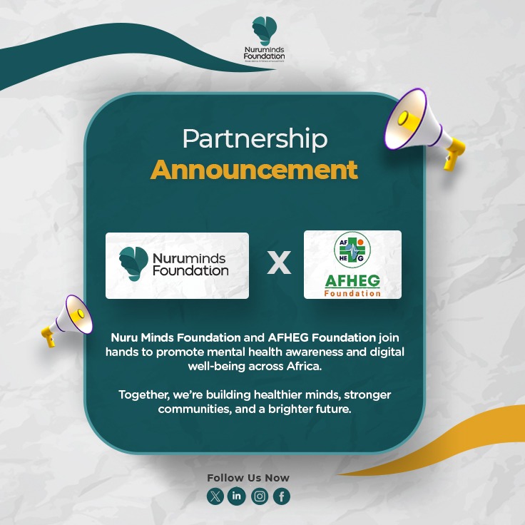 Big news! Nuru Minds Initiative is partnering with <a href="/AFHEGFoundation/">African Health Grid Foundation</a>.
Together, we’re using art, storytelling, and conversation to support youth wellbeing and creative expression.
Grateful for this collaboration and what’s ahead! 💛
#NuruMinds  #MentalHealthMatters