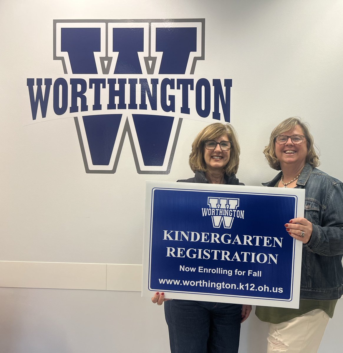 The Welcome Center Team delivered the New Kindergarten Registration signs to ALL the <a href="/wcsdistrict/">Worthington Schools</a> Elementary Schools today!! 
Registration starts, Monday,  November 3rd!  #itsworthit #worthingtonwelcomecenter
