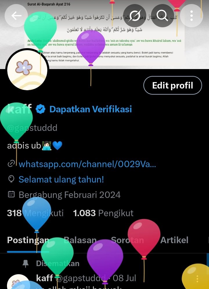 gapstuddd's tweet image. apanih kok banyak balon