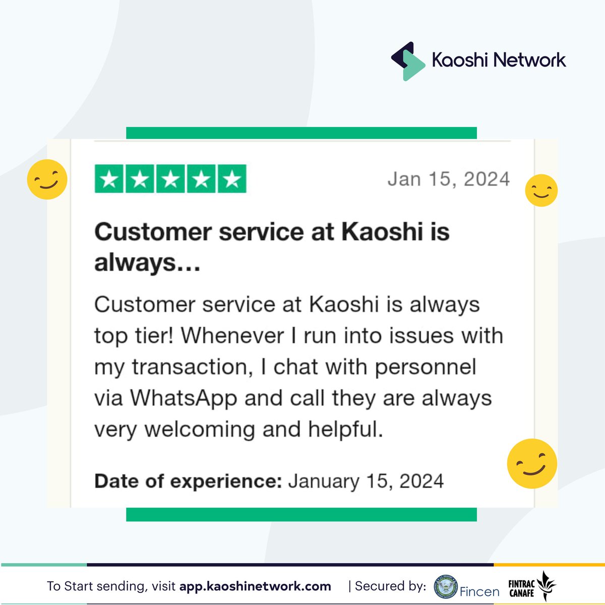 Kaoshi and top tier customer service? 5&amp;6!
At Kaoshi Network, you get a dedicated customer support personnel that attends to you 24/7, at every instance you need help. 

Click the link in our bio to enjoy top tier service always.