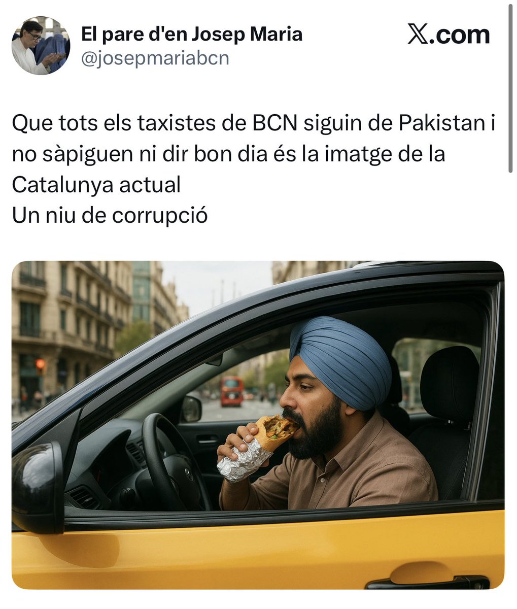 Parlen de Pakistan i posen la imatge d’un sikh 😂
Contra això hem de lluitar.