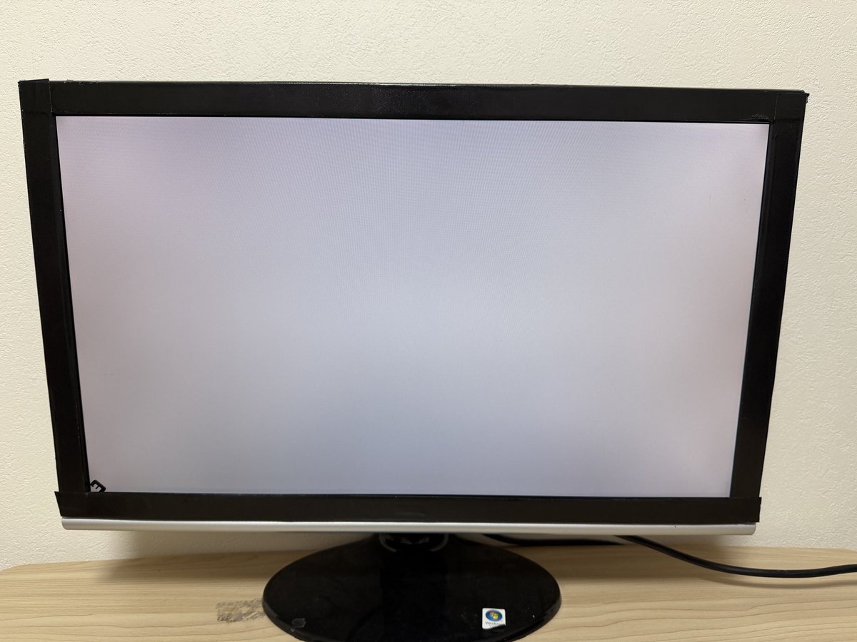 miku_JK_Jb's tweet image. #プログラミング
#自作OS
#OS開発日記 
#OS開発 
#エンジニア 
自作OSがFrameBuffer経由で画面を描画できるようになったので今後はUIだったりマウスカーソルなども作っていくよん😉