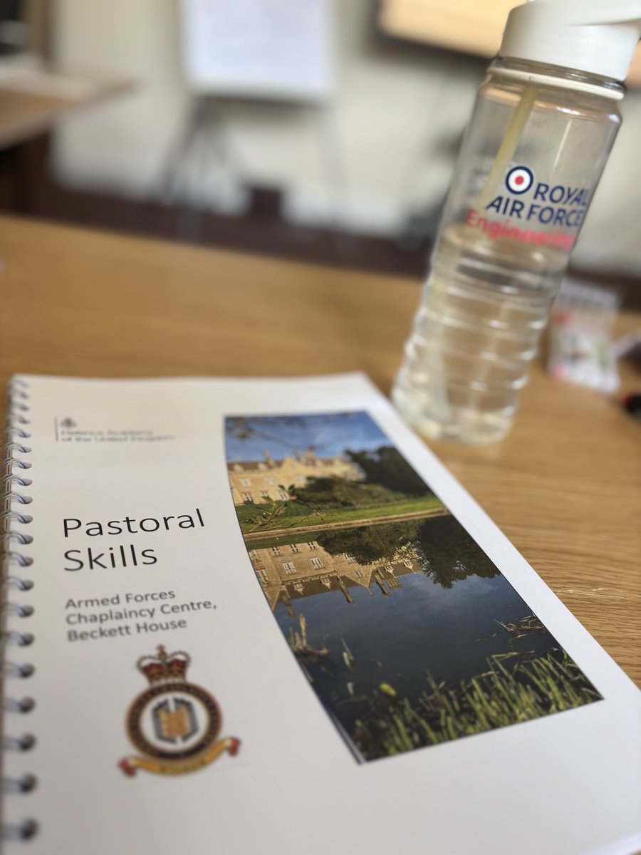 Taking some time away from the day job for some important reflection and growth. The Armed Forces Chaplaincy Centre is a place for all of our people to develop away from the grind of their day jobs and I’m really looking forward to the next few days. #NoOrdinaryJob