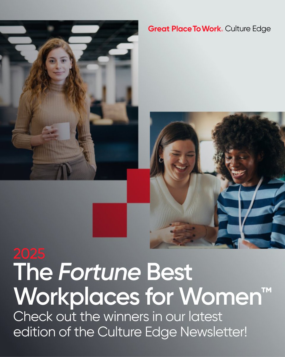 Women account for 50.1% of the global working-age population, but only 40% of global employment and 35.4% of management roles. That's the reality in the world's workforce.

Get the full story:
bit.ly/4nr8mOK

#GreatPlaceToWork #LinkedInNewsletter