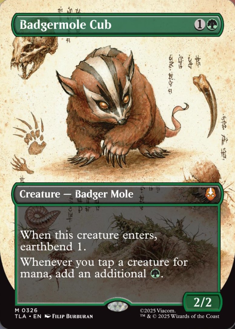 MTG x AVATAR】 《アナグマモグラの仔》