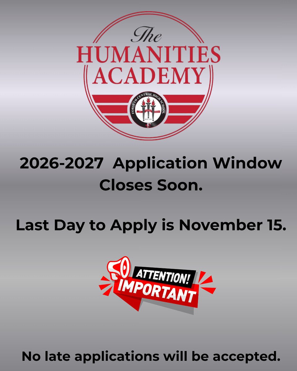 FCHS Humanities Academy tweet media