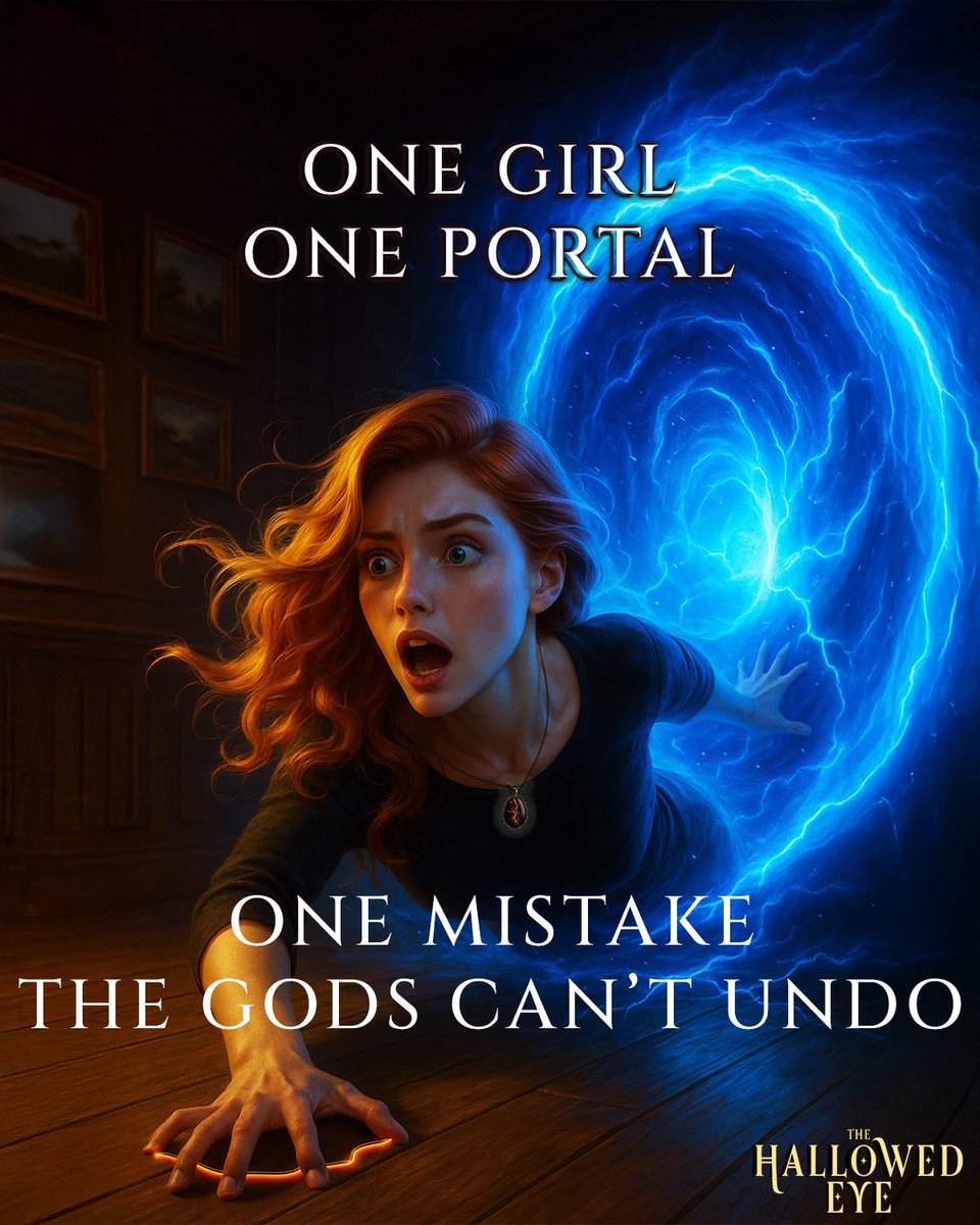 JulieSinghWrite's tweet photo. One girl. One portal. One mistake the gods can’t undo.
#TheHallowedEye
👉🏼 https://t.co/b8j4Wu0vlm
#YAFantasy #SFF #AmQuerying #GeonikSeries https://t.co/UJdhlGtAsu