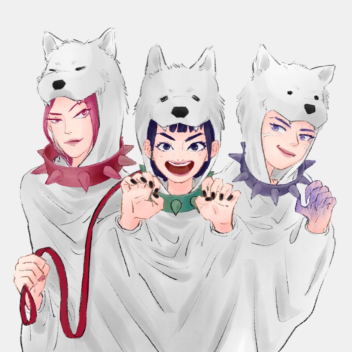 formynapalmera's tweet photo. Cerberus costume for Halloween
#kpdh #halloween https://t.co/7zeQr3ywFn