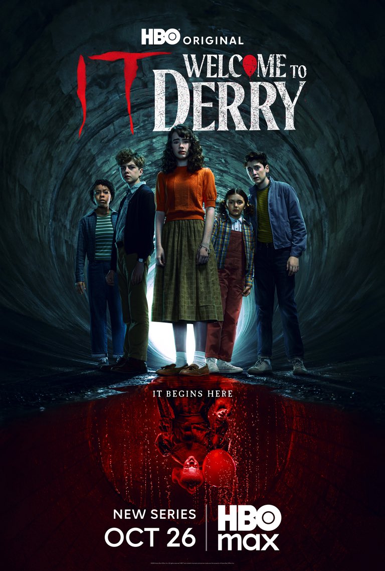 BeyondReporter's tweet image. The Main Posters for IT: Welcome to Derry 

Before/After