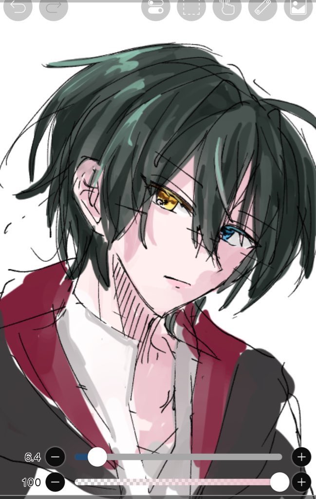 息抜きに描いてたみか