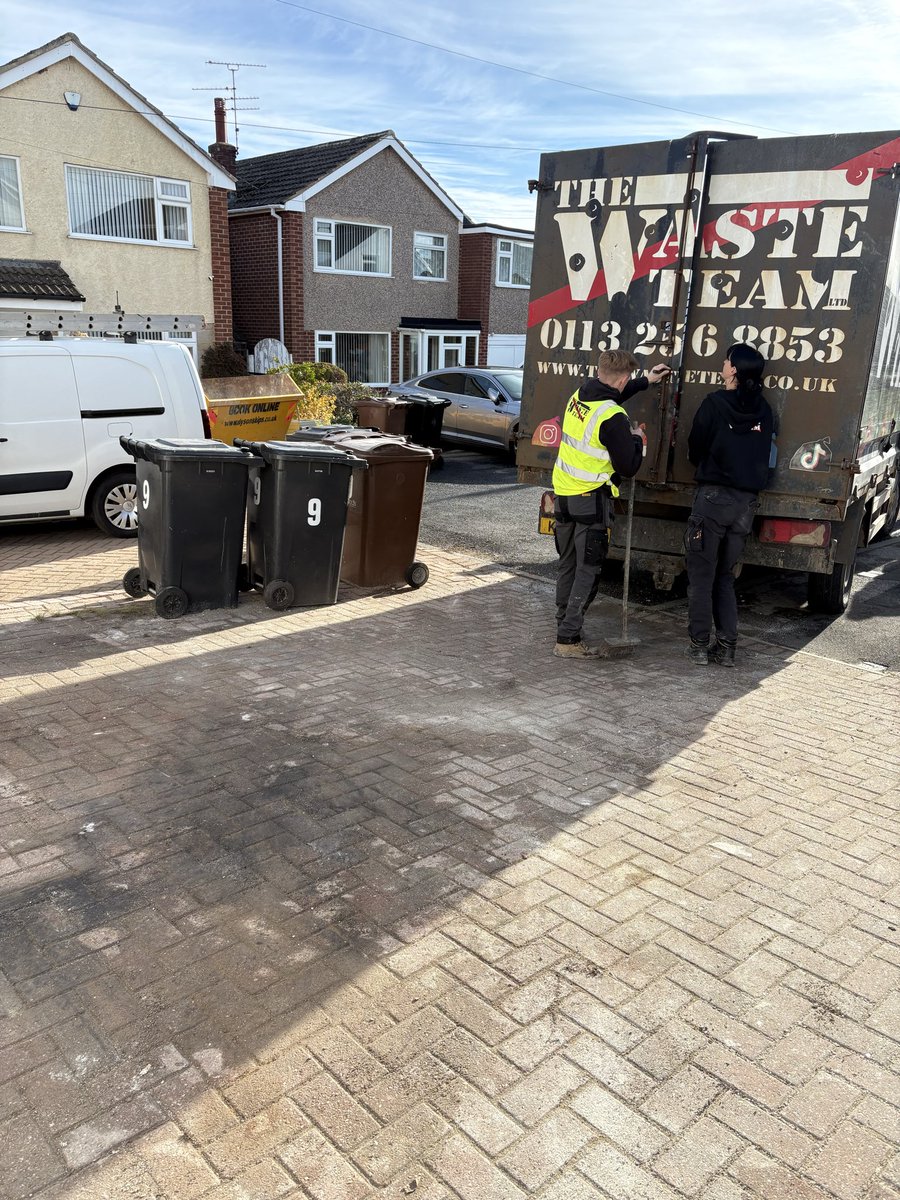 All segregated and sent for recycling 

We pride ourselves on turning  
 a problem into a solution ♻️🌍🙌🏽

thewasteteam.co.uk