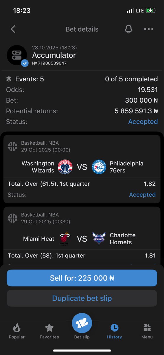 First 20 to like and retweet drop aza for 3k each drop aza asap ✅

NBA 🔞

300K TO WIN 5M

Booking Code 👉 K8YZU

Register here 🔥🔥👇

bit.ly/40mV38i
bit.ly/40mV38i

Use HENRY1XB as promo code