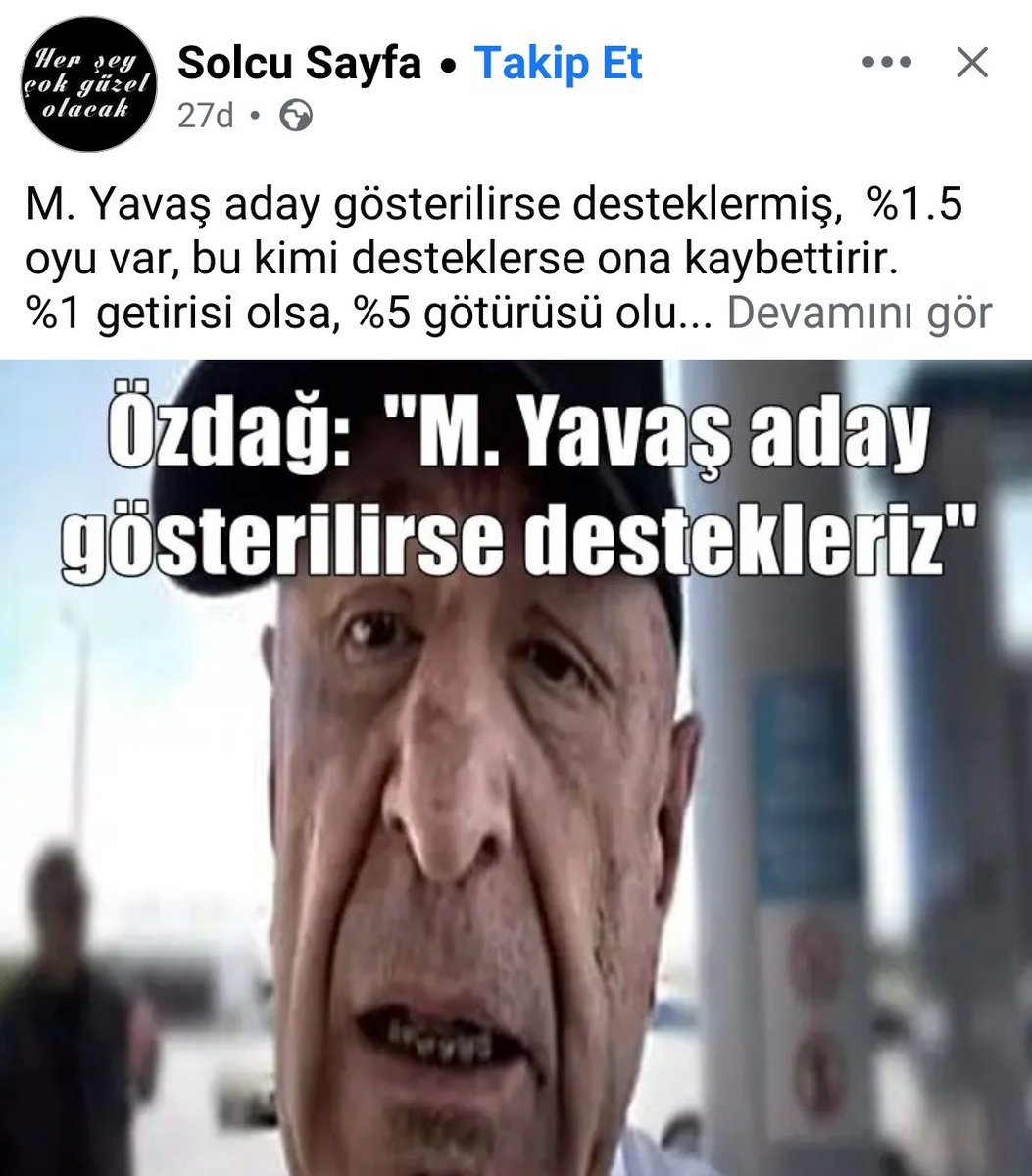 Ekrem İmamoğlu nun beslediği DHKP-C sayfaları Zafer Partisi Ümit Özdağ'a saldırmaya devam ediyor 

Ümit Özdağ Mansur Yavaş ı desteklerim demişti 

Atatürk #ZaferPartisi 
Ne Mutlu Türküm Diyene 29 Ekim 
Balıkesir Sındırgı Sallandık Casus
İngiltere Atatürk Deprem