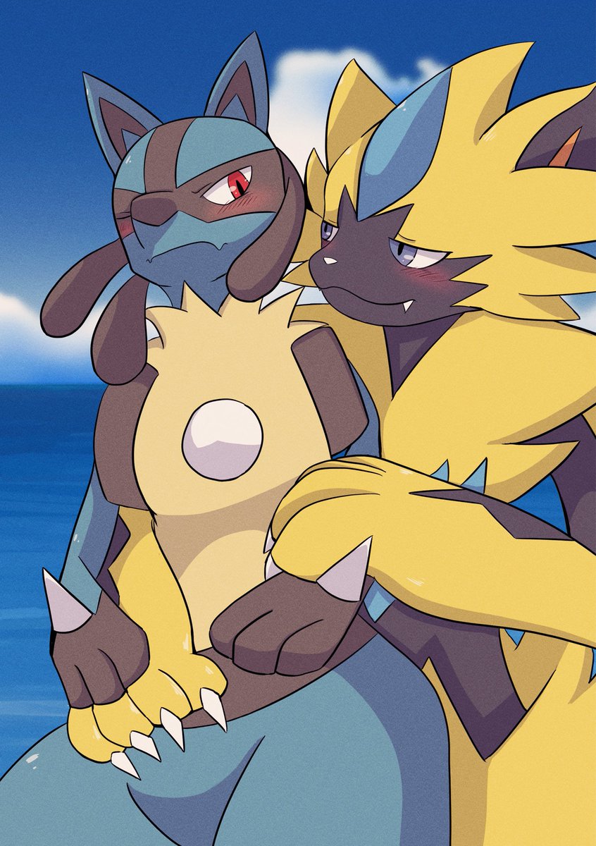 [R] ゼラルカ - Zeraora &amp; Lucario