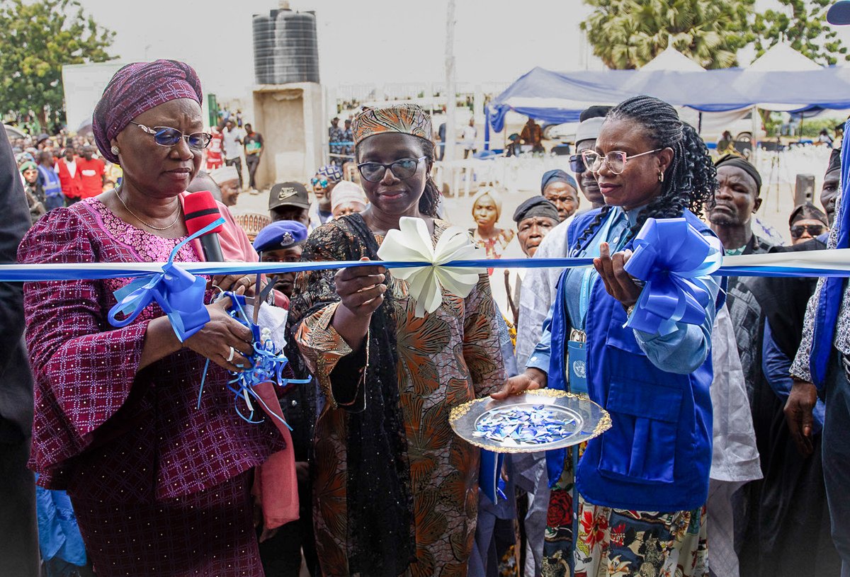 IOM_Nigeria's tweet image. Today marks a significant milestone in #Adamawa State as we officially handed over 6⃣ Primary Health Care Centres to @followADSG, thanks to support from @jica_direct_en.
