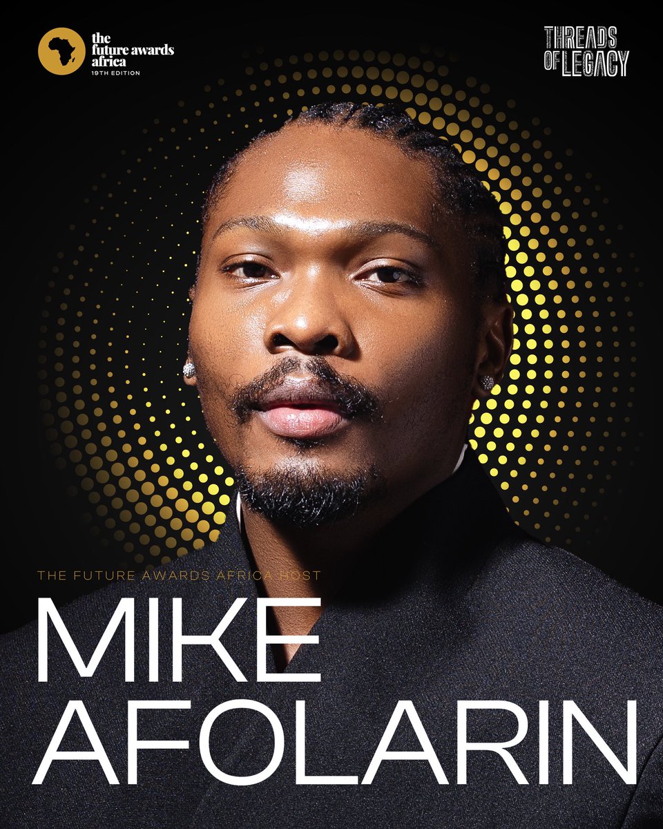 MediaPizzazz's tweet image. Meet your hosts for The Future Awards Africa (19th Edition): The inspiring voice @azeezah_h and Nollywood’s own @mikeafolarin ❤️

The countdown is ON!⏳🔥@future_awards 
 #TFAA19 #ThreadsOfLegacy #TheFutureAwardsAfrica