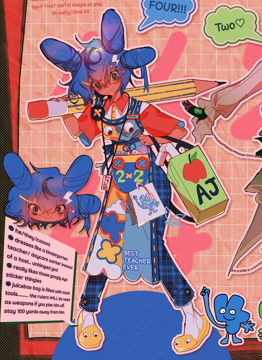 sokyuul's tweet image. 15 years old vs 16 years old (algebralien gijinkas) …… I still can’t believe we’re the same person