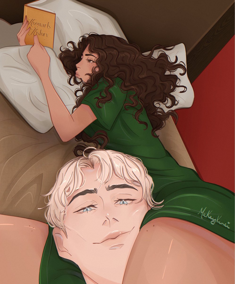 He’s really this clingy 😎

#dramione #DracoMalfoy #HermioneGranger #dramionefanart #fanart