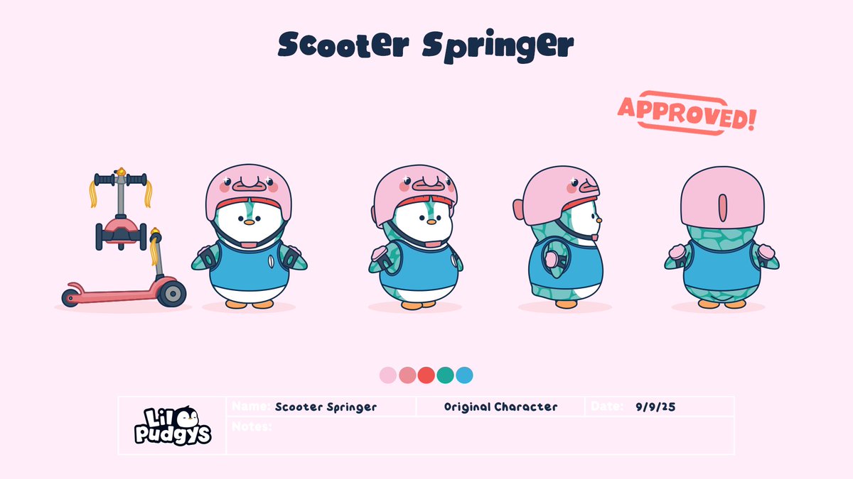 manovermars's tweet image. Scooter Springer is my spirit animal 🐧💙

Loved making these @LilPudgys for the skater episode!