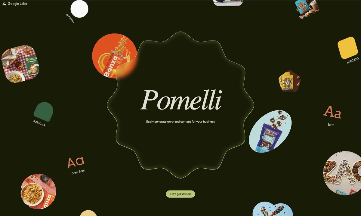 gkotte1's tweet image. Google Labs just launched Pomelli - an AI-powered tool that transforms how businesses create social media content!

✨ Analyzes your brand&apos;s DNA
💡 Generates tailored campaign ideas  
🎨 Creates high-quality, on-brand creatives

Say goodbye to generic content. #Pomelli makes…