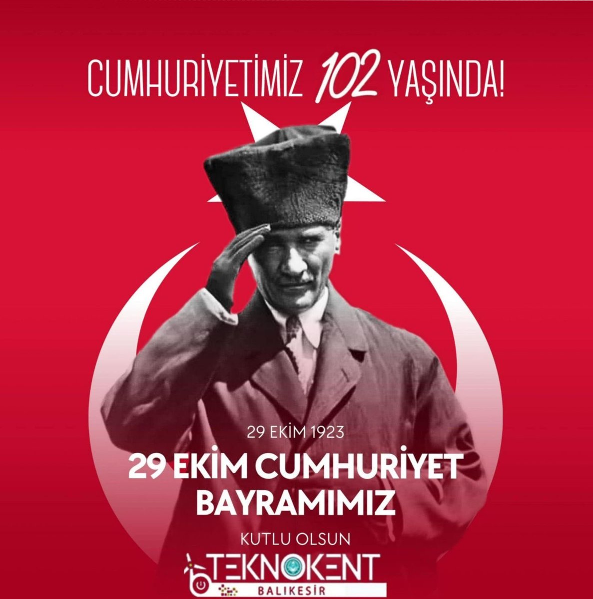 29 Ekim Cumhuriyet Bayramımız Kutlu Olsun 🇹🇷🇹🇷

#29Ekim #CumhuriyetBayramı

#Cumhuriyetimiz102Yaşında 🇹🇷🇹🇷