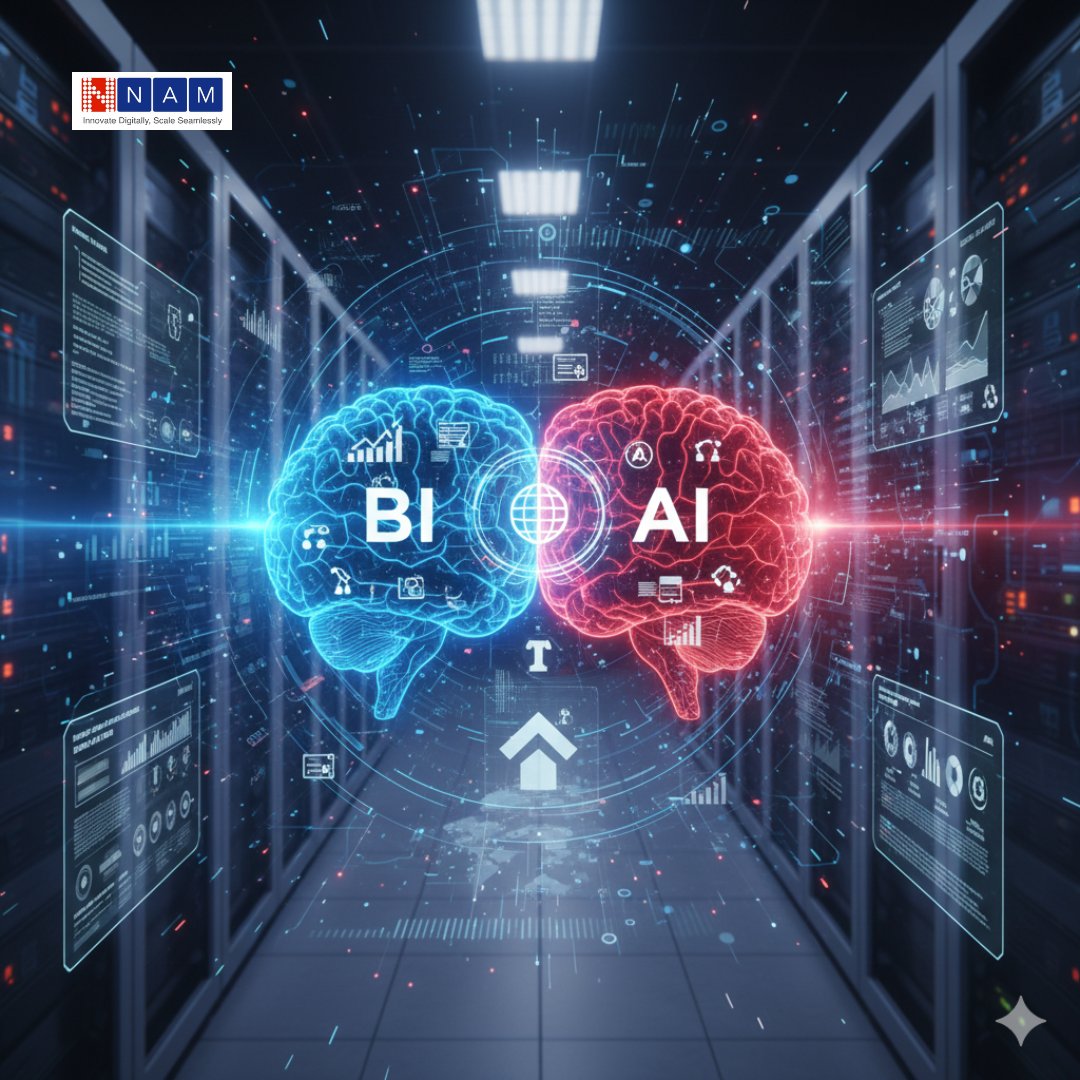 From the desk of CTO, Balaji Krishnamoorthy

Transitioning from BI to AI and Why It’s Important

Artificial Intelligence (AI) is rapidly reshaping how organizations make decisions, automate processes, and create value. Yet, while many leaders are eager to implement AI solutions,
